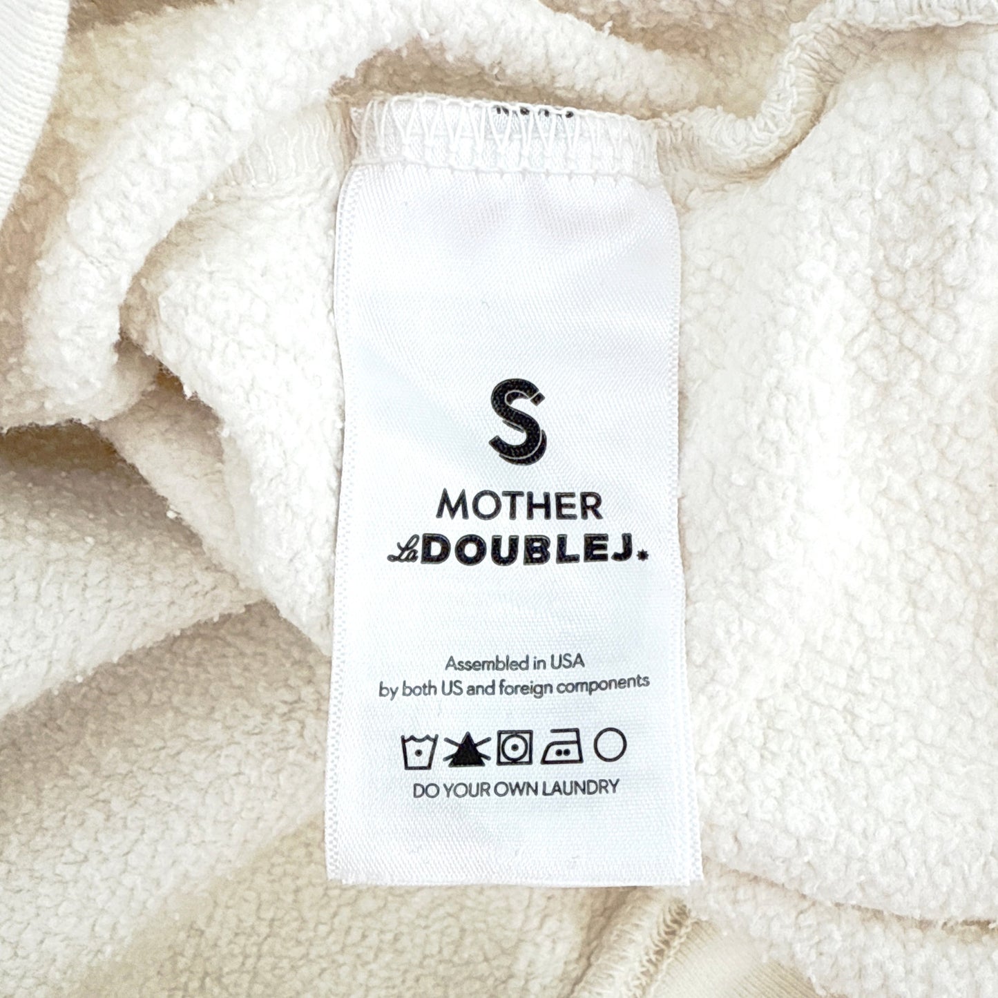 La DOUBLEJ x MOTHER The Biggie Concert Whisper White Patch It Up