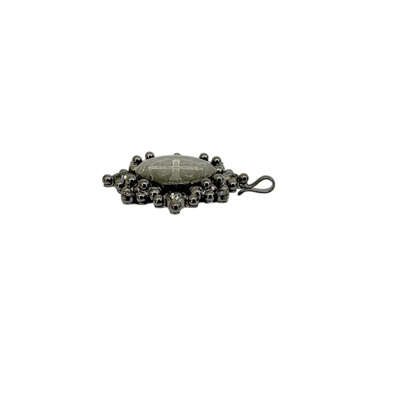 VIRGINS SAINTS & ANGELS VSA Cloister San Benito Medallion Gunmetal - flyKAMP