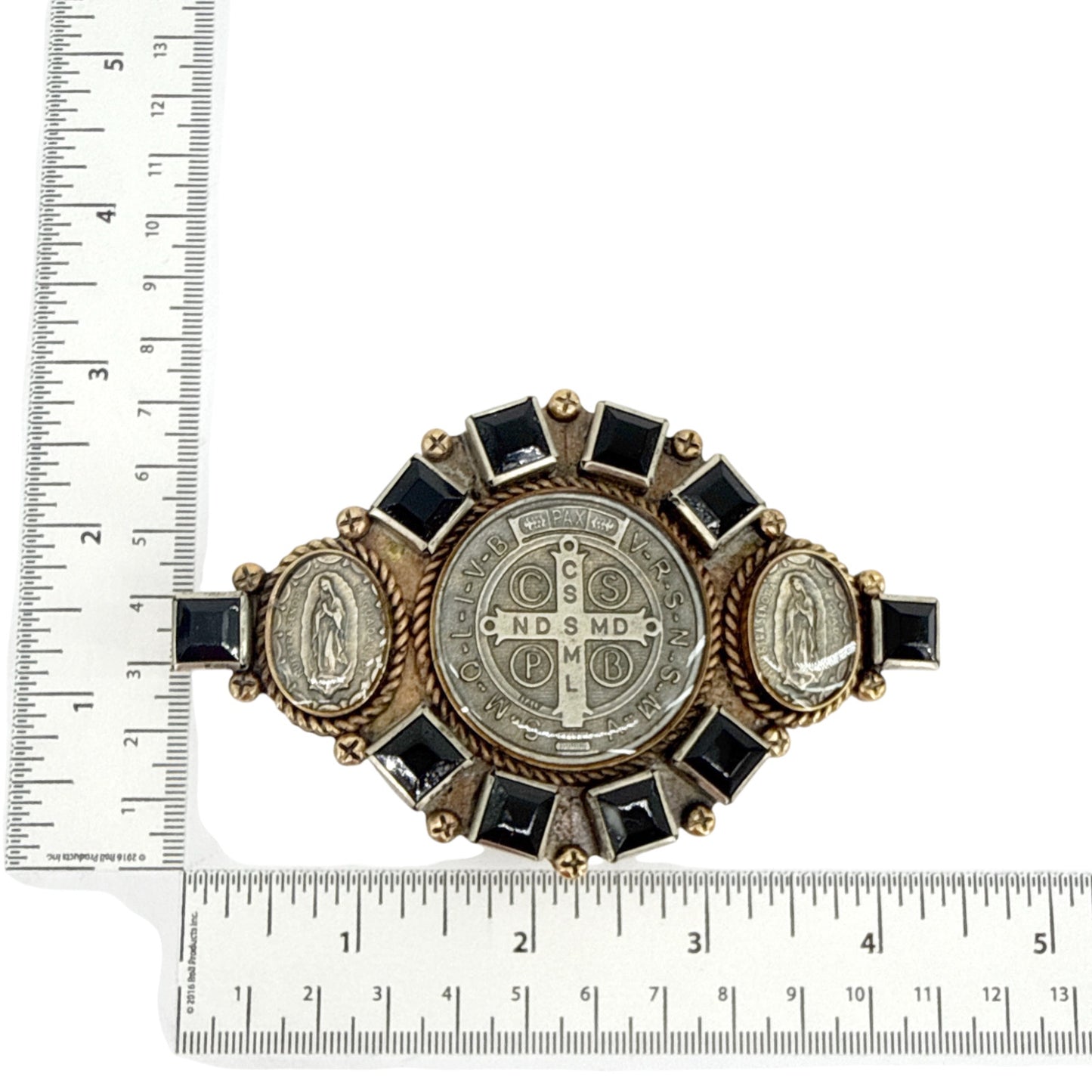 VIRGINS SAINTS & ANGELS VSA San Benito Goddess Buckle - Jet