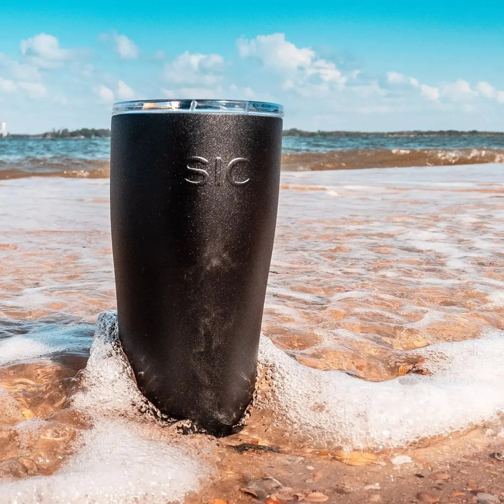 SIC Seriously Ice Cold 30 oz Tumbler in Matte Tuff Black - flyKAMP