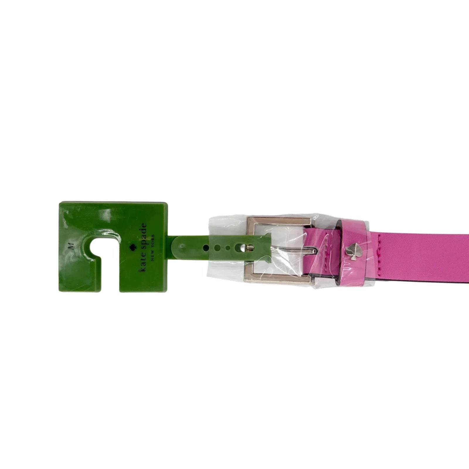 KATE SPADE New York Spade Belt in Rhododendron Grove / Pale Gold M - flyKAMP