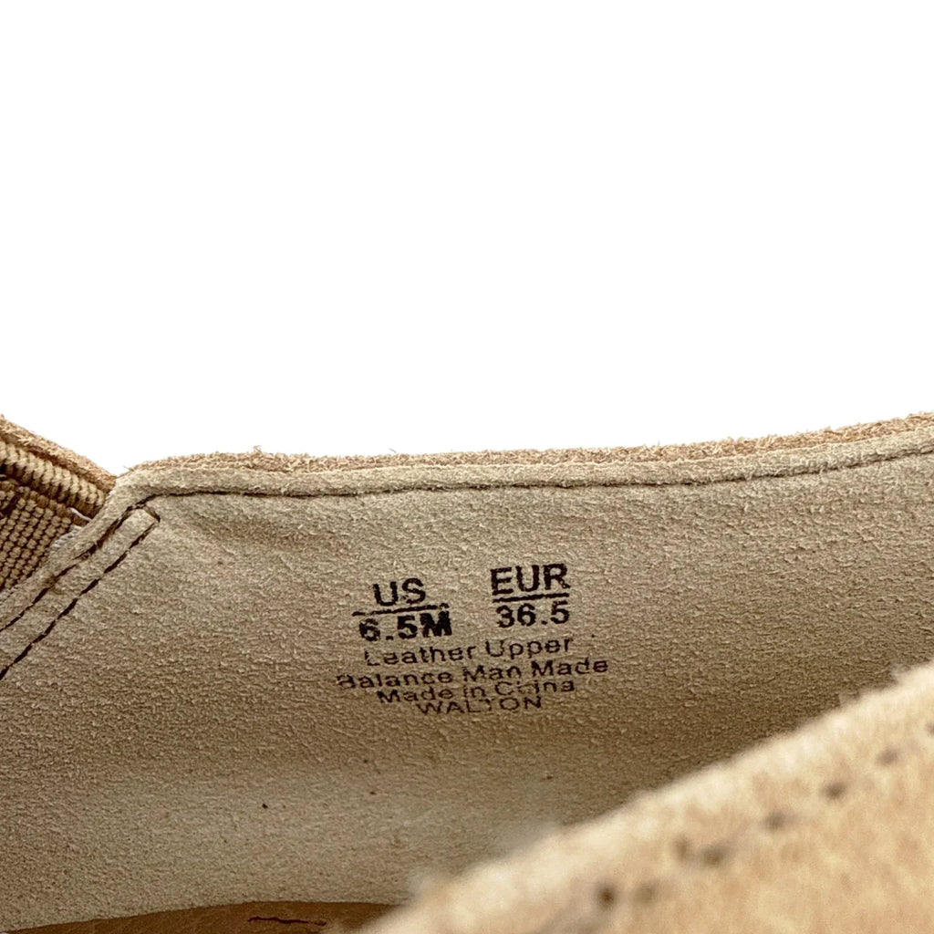 SAM EDELMAN Walton Suede Bootie in Oatmeal 6.5 - flyKAMP