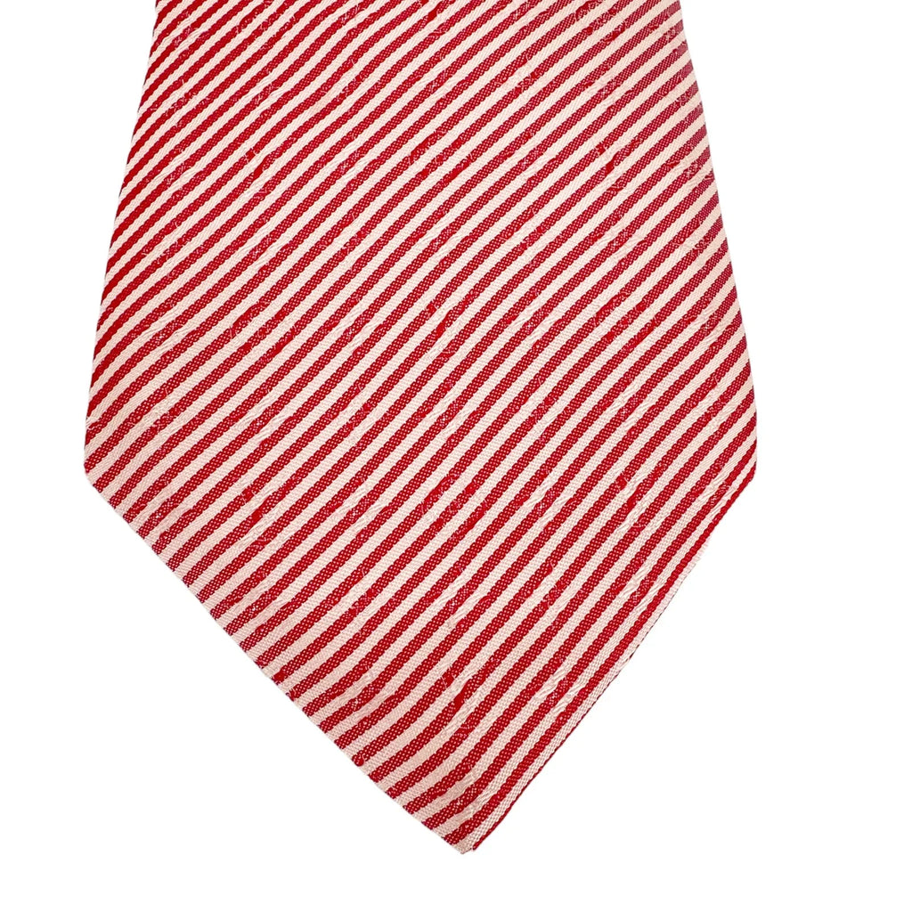 LOUIS VUITTON Monogram Diagonal Tie in Red - flyKAMP