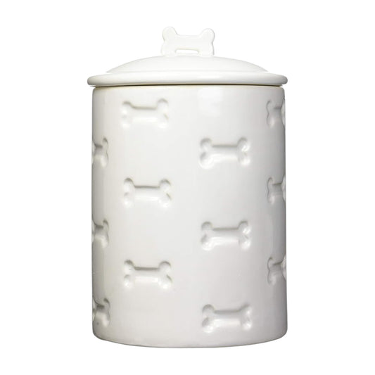 UNLEASHED LIFE Bone Appetit Collection Treat Canister Jar