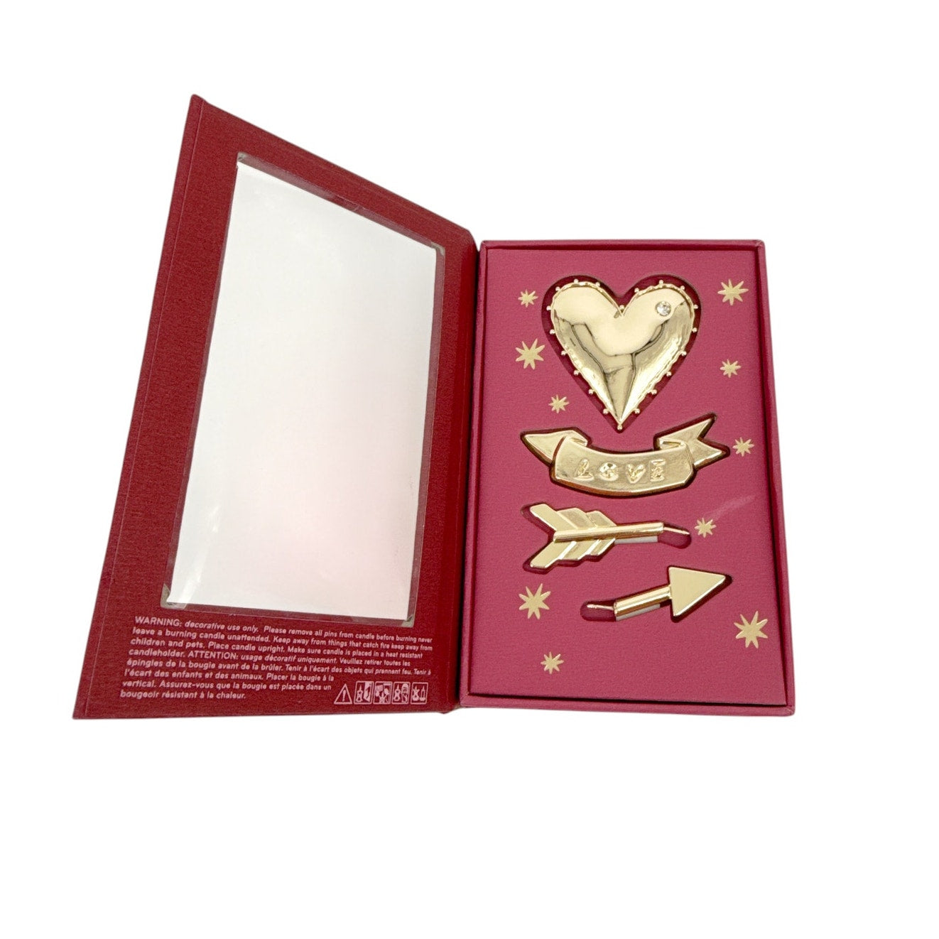 ANTHROPOLOGIE Heart Candle Charm