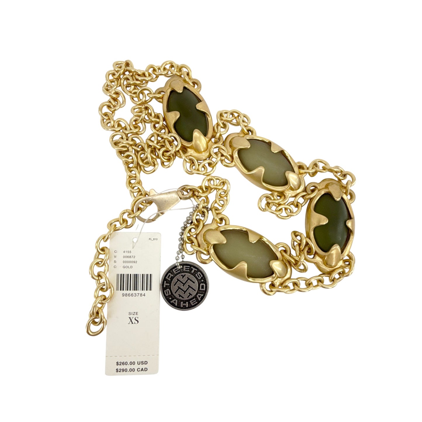 STREETS AHEAD Tink Chain Belt XS