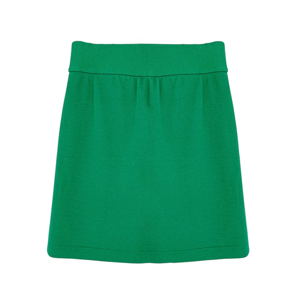 SPANX AirEssentials® Pique Skort in Field Green XS - flyKAMP
