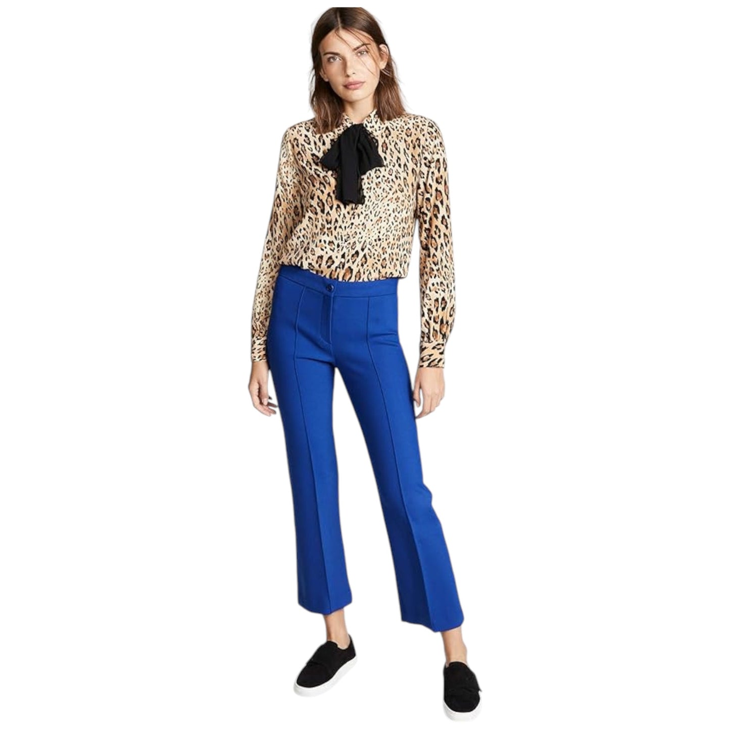 THEORY Cardinal Trouser in Cosmic Blue Size 0