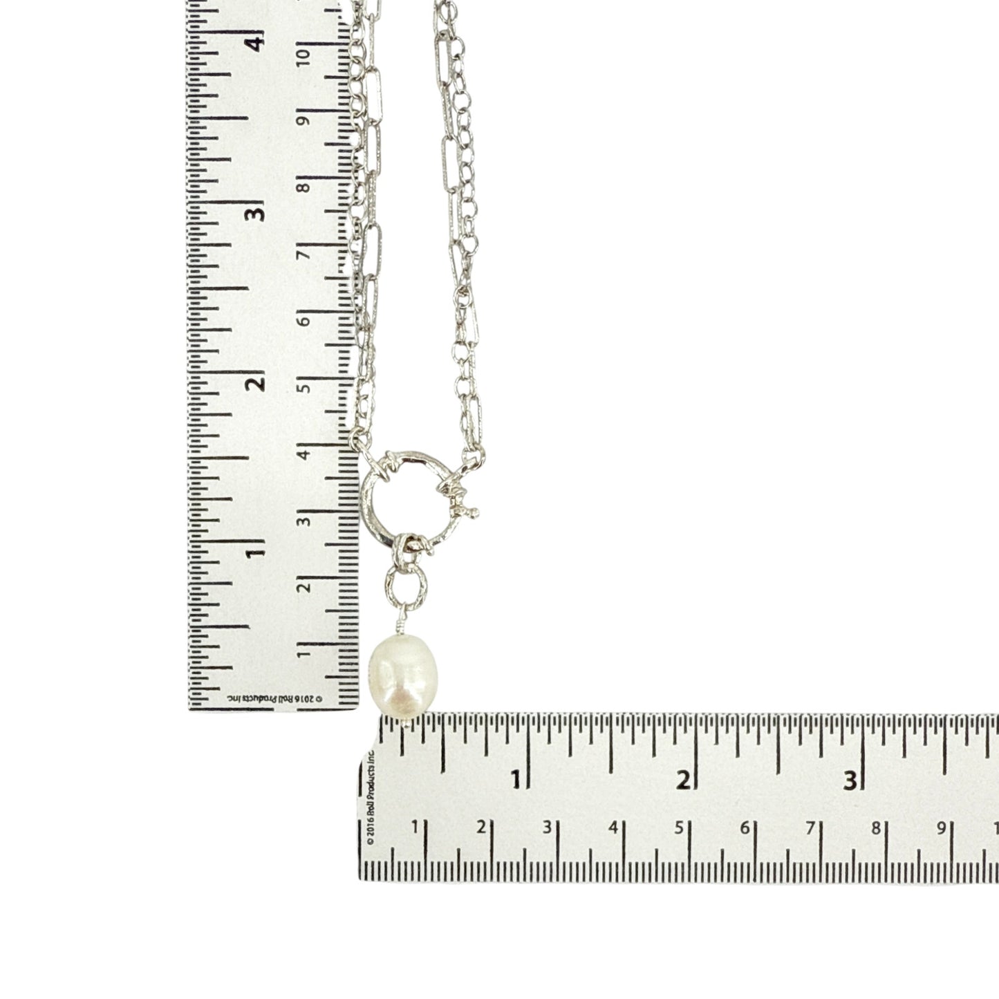 SILPADA Pretty Changes Sterling Silver Freshwater Pearl Pendant Necklace