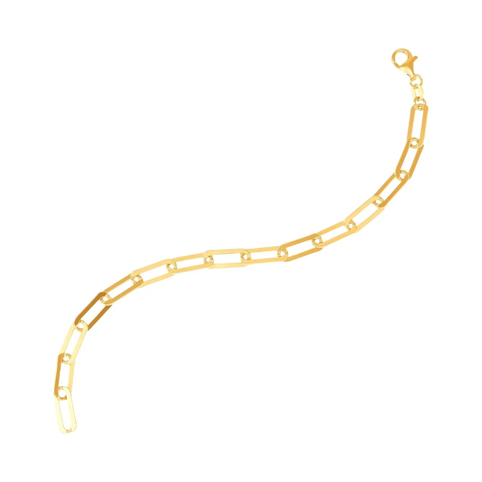 SILPADA Golden Oval Bracelet in 14K Gold Plated - flyKAMP