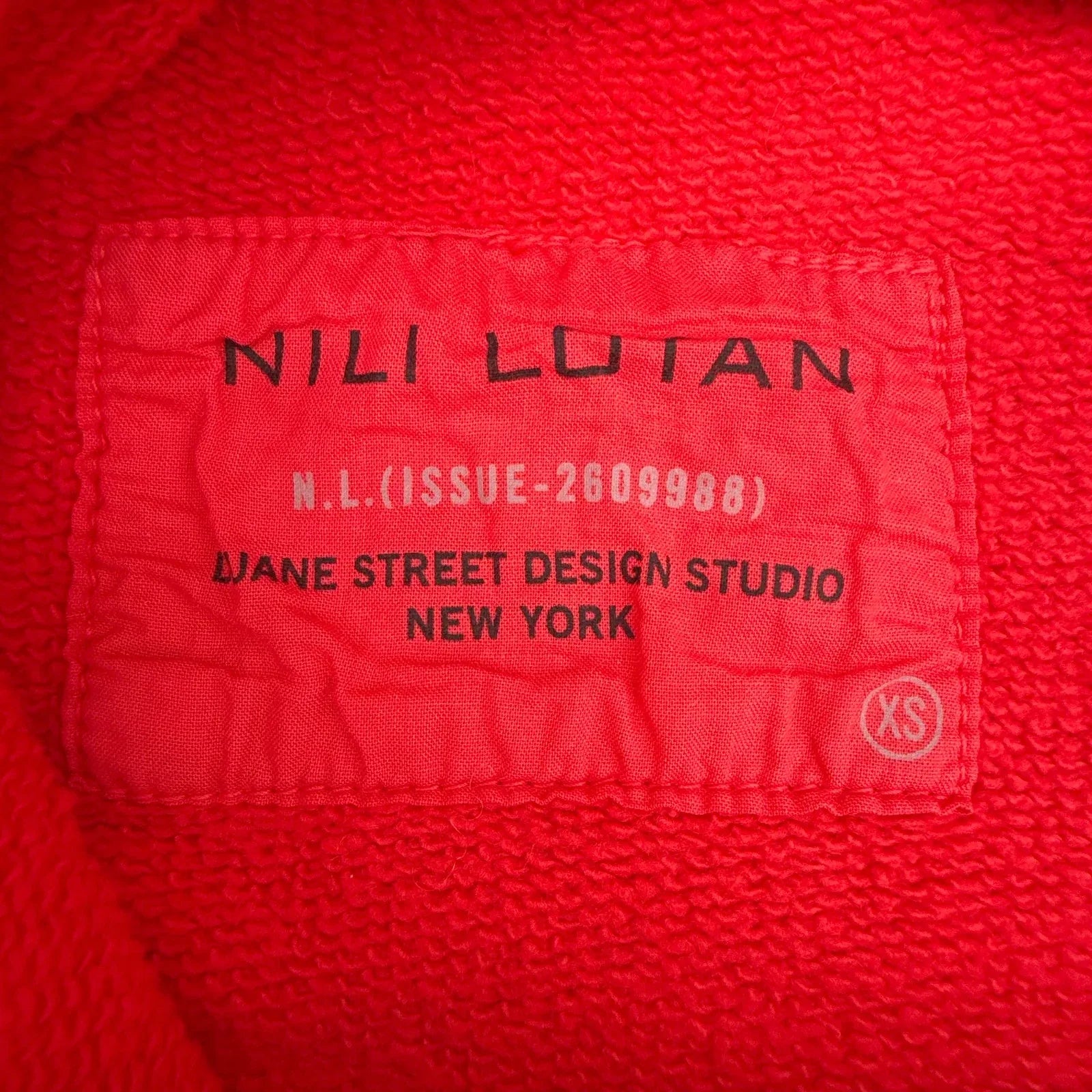 NILI LOTAN SF Sweatpant in Sunfaded Red XS - flyKAMP