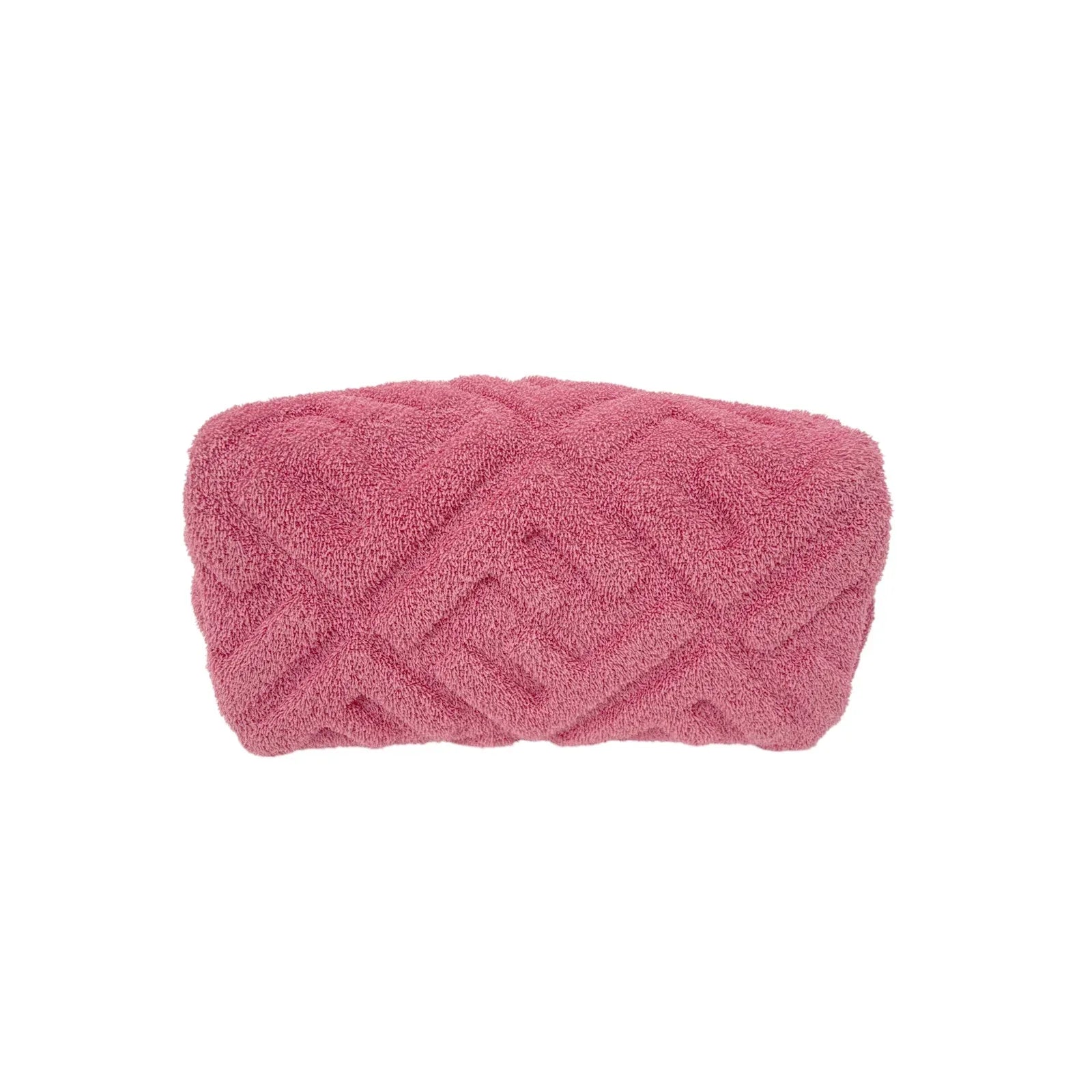FENDI FF 1974 Cosmetic Pouch Zucca Embossed Terry Cloth - flyKAMP