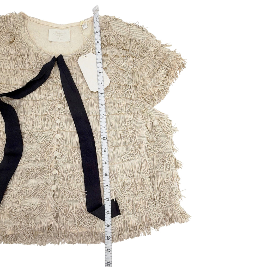 DOEN Heirloom Jovie Top in Vintage Pearl L Doen