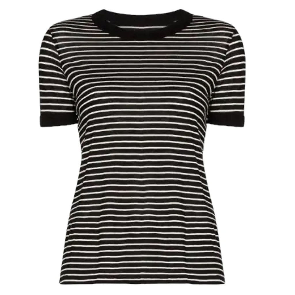 RtA Quinton Tee Black Stripe S - flyKAMP