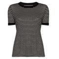 RtA Quinton Tee Black Stripe S - flyKAMP