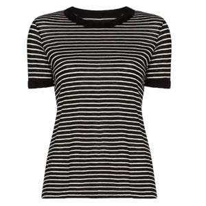 RtA Quinton Tee Black Stripe S