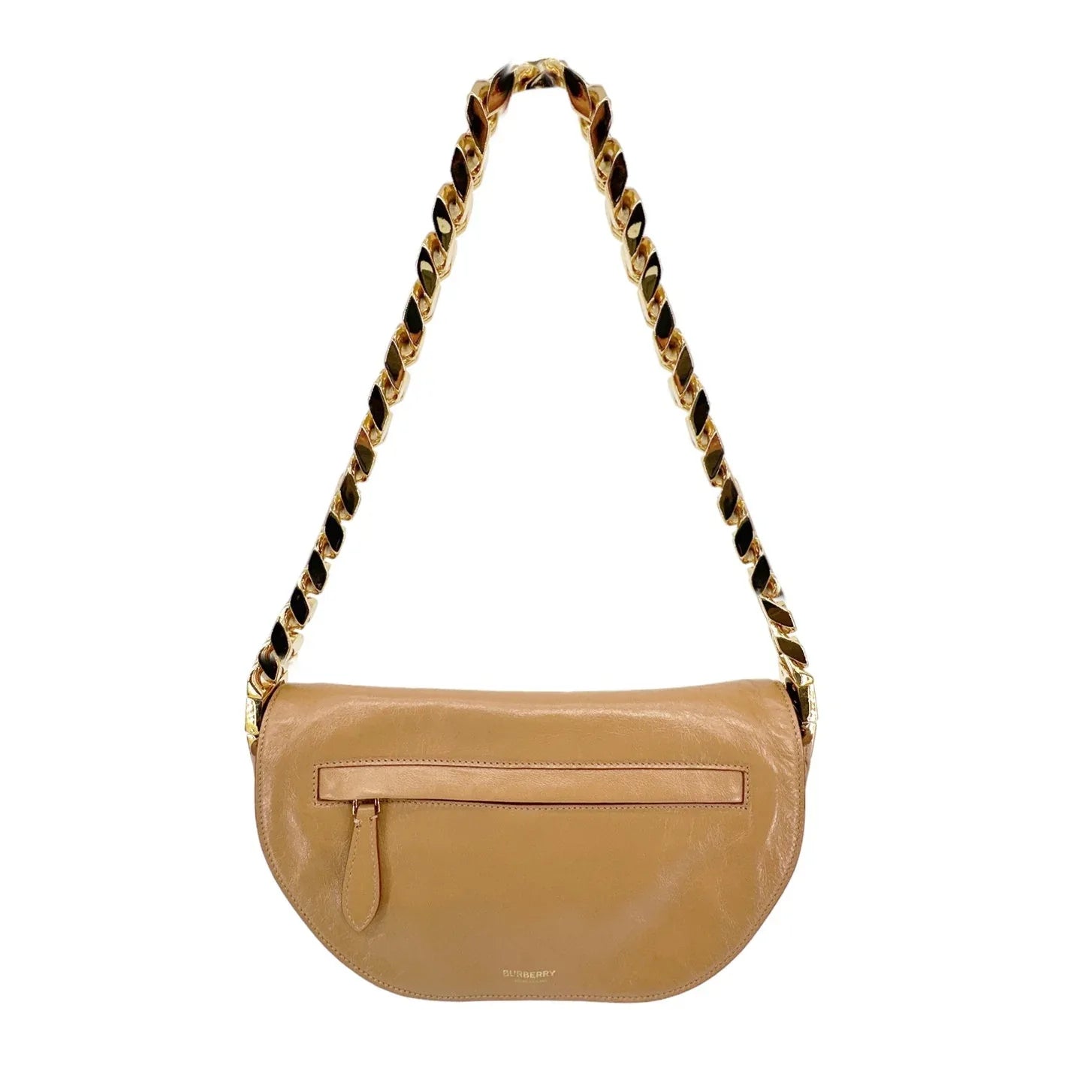 BURBERRY Small Soft Olympia Bag in Modern Beige - flyKAMP