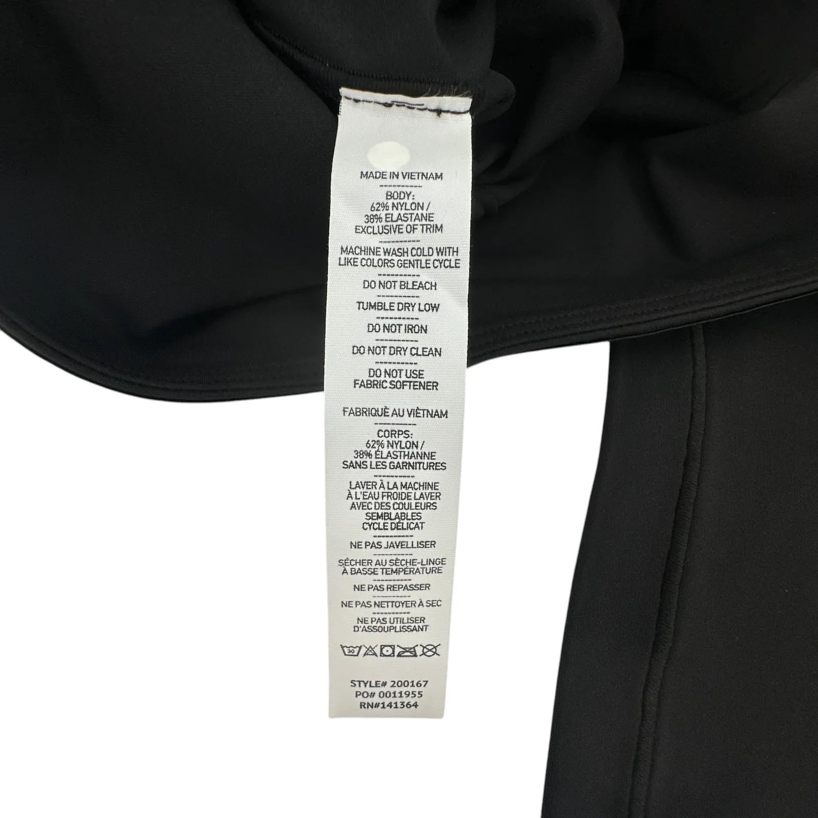 RHONE Banded Hi-Form 7/8 Pocket Legging in Black XS - flyKAMP