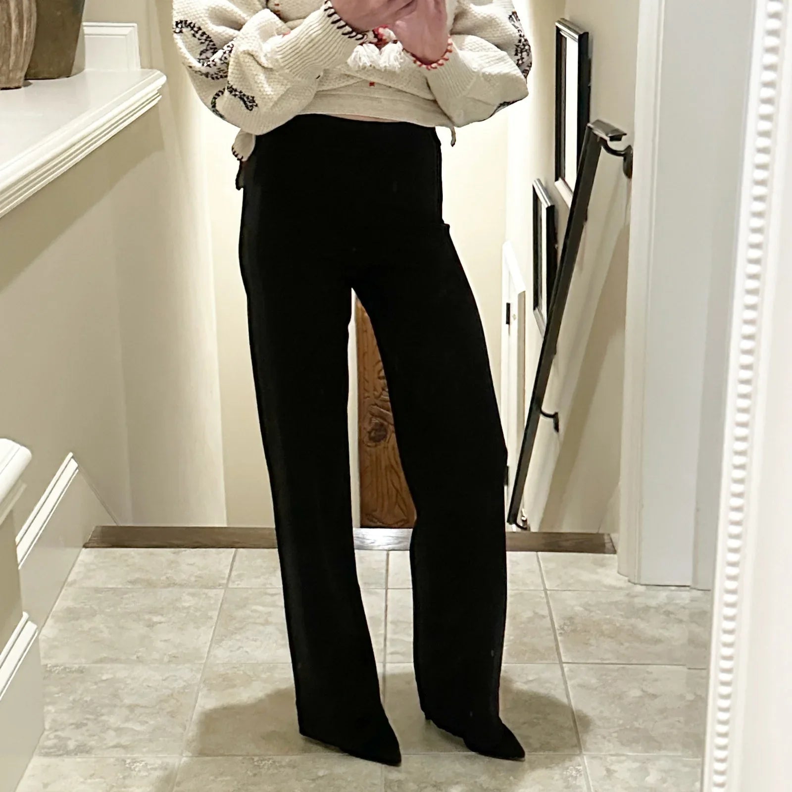 RAG & BONE Irina Ponte Wide Leg Pant XXS - flyKAMP