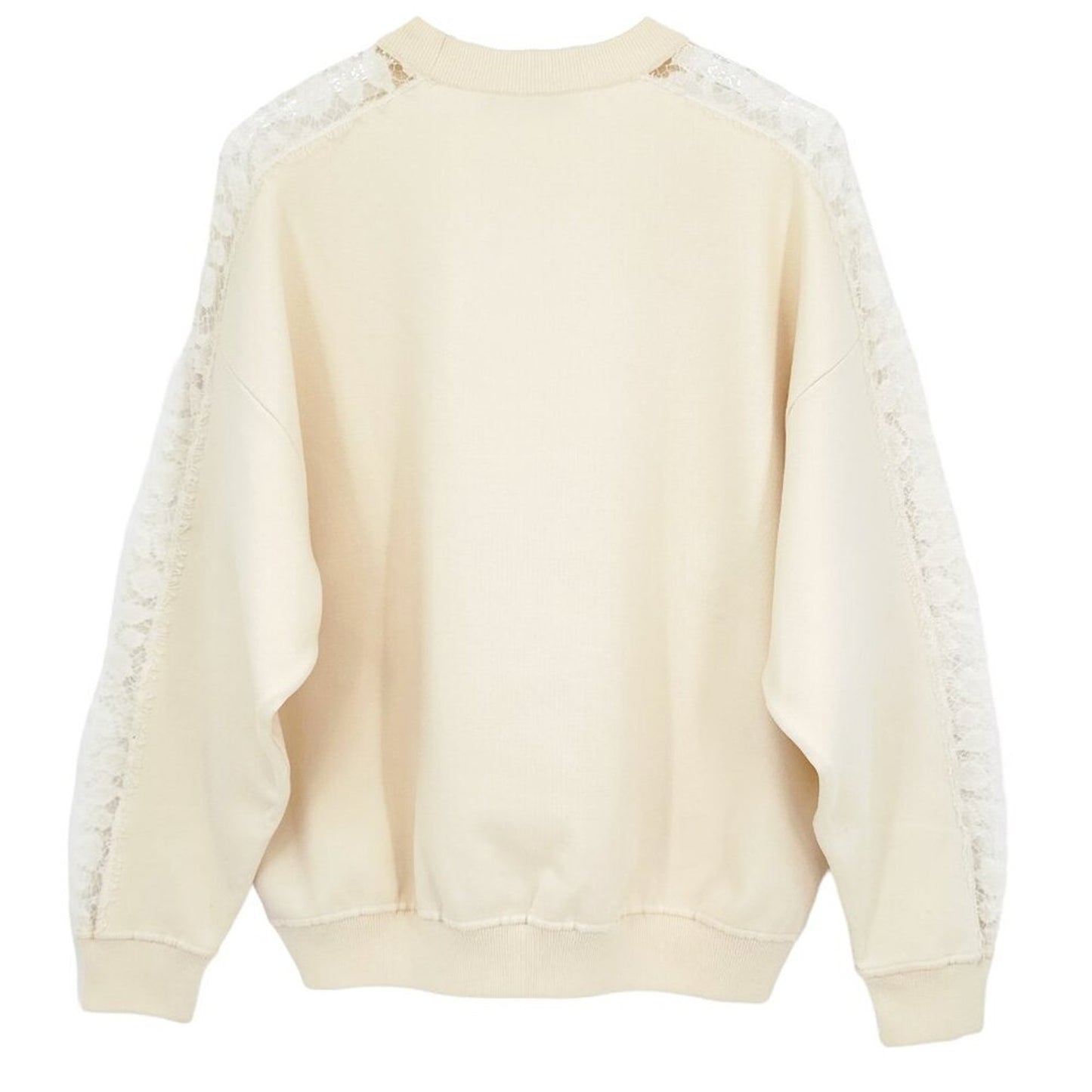 GIVENCHY Lace Insert Sweatshirt S