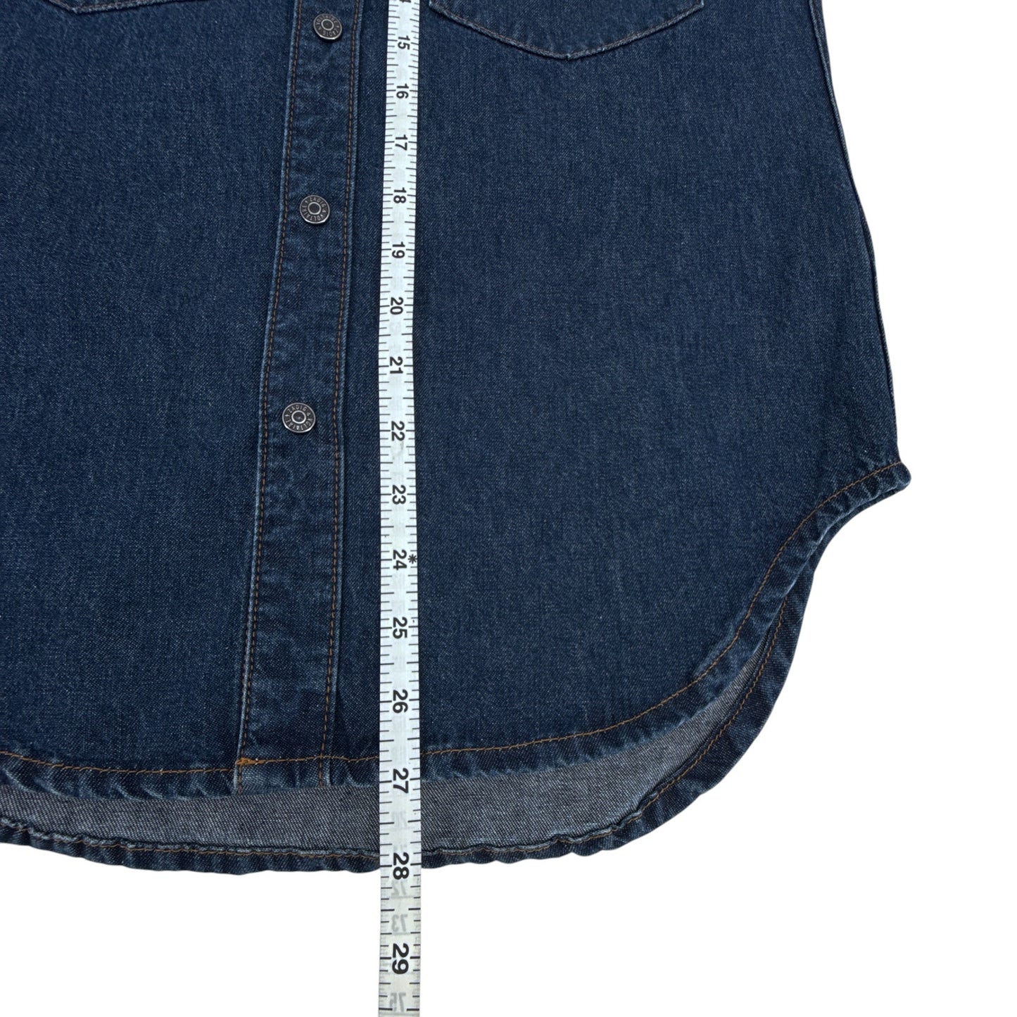 ZADIG & VOLTAIRE Thelma Eco Strass Denim Shirt S
