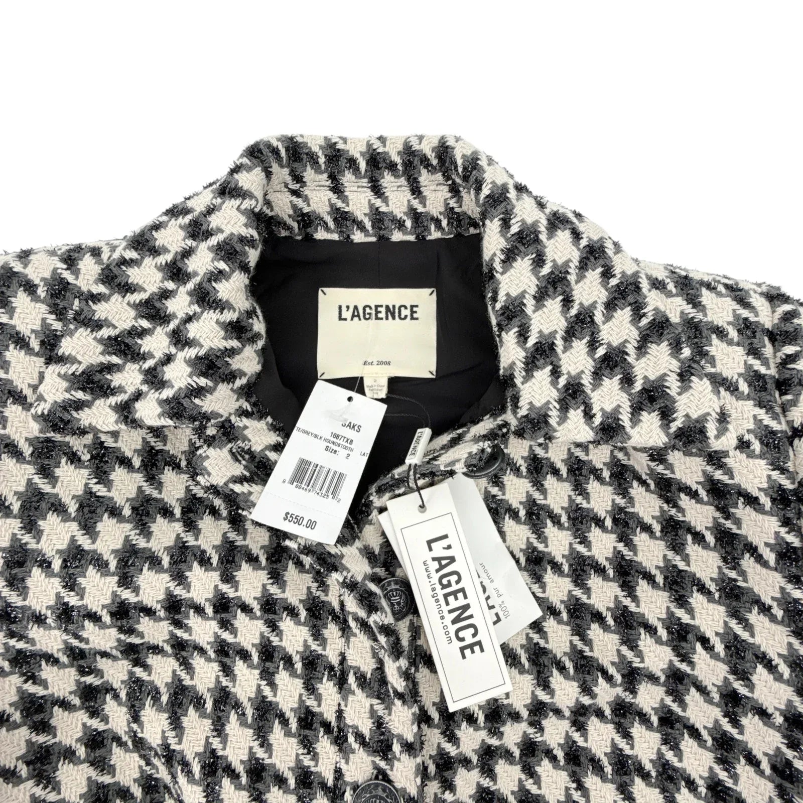 L'AGENCE Cove Crop Short Sleeve Jacket 2 - flyKAMP