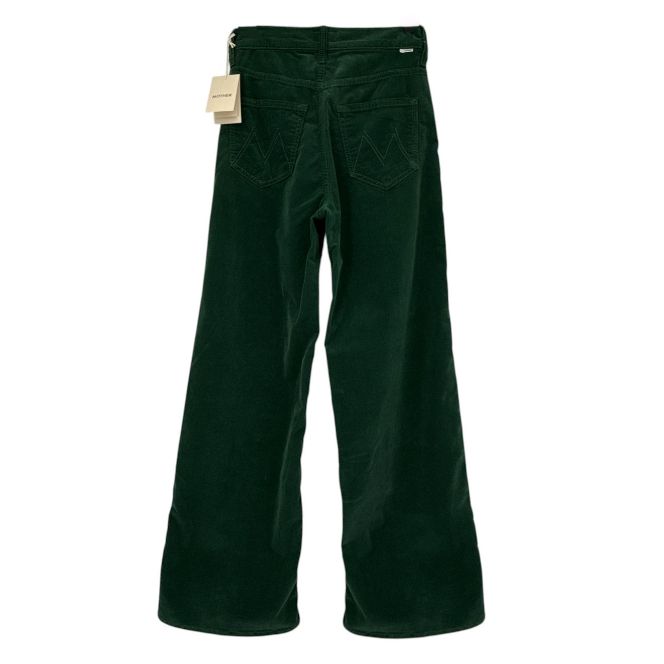 MOTHER The Ditcher Roller Zip Sneak Cord in Dark Green 24