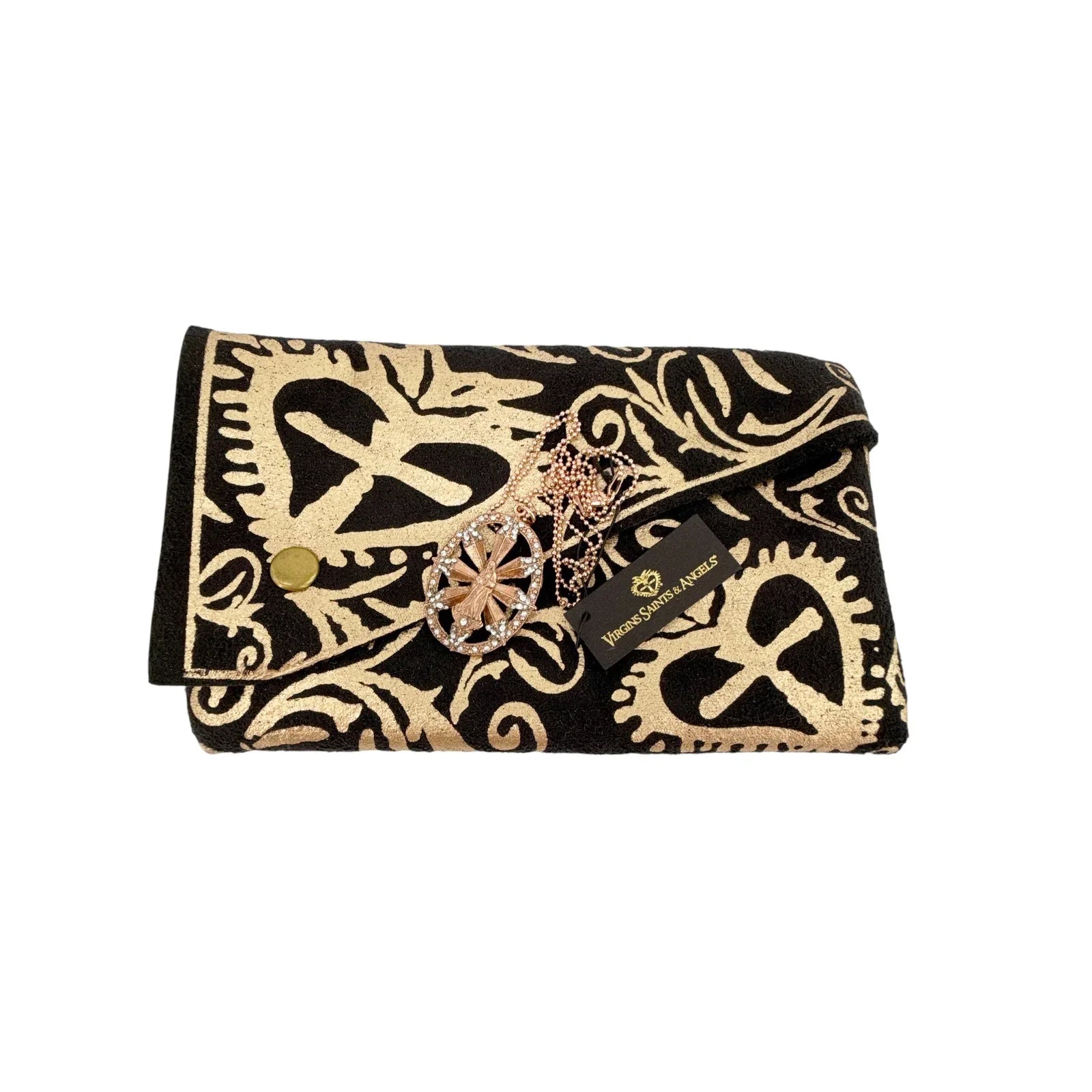 VIRGINS SAINTS & ANGELS VSA Twilight Virgin Charm in Rose Gold - flyKAMP