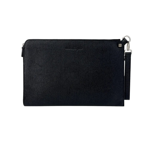 SALVATORE FERRAGAMO Revival Portfolio Clutch - flyKAMP