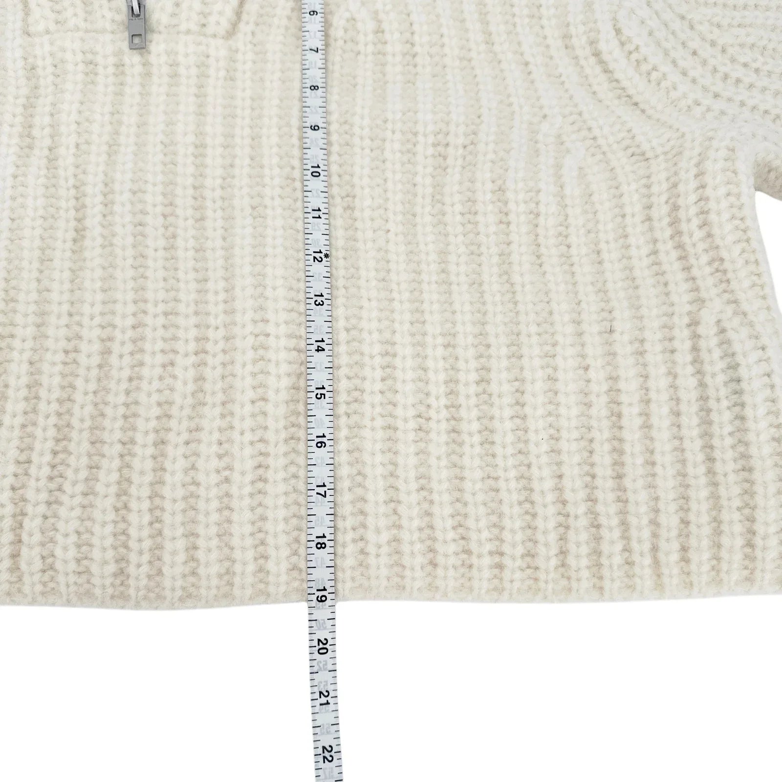 RAG & BONE Hannah Half Zip Sweater XS - flyKAMP