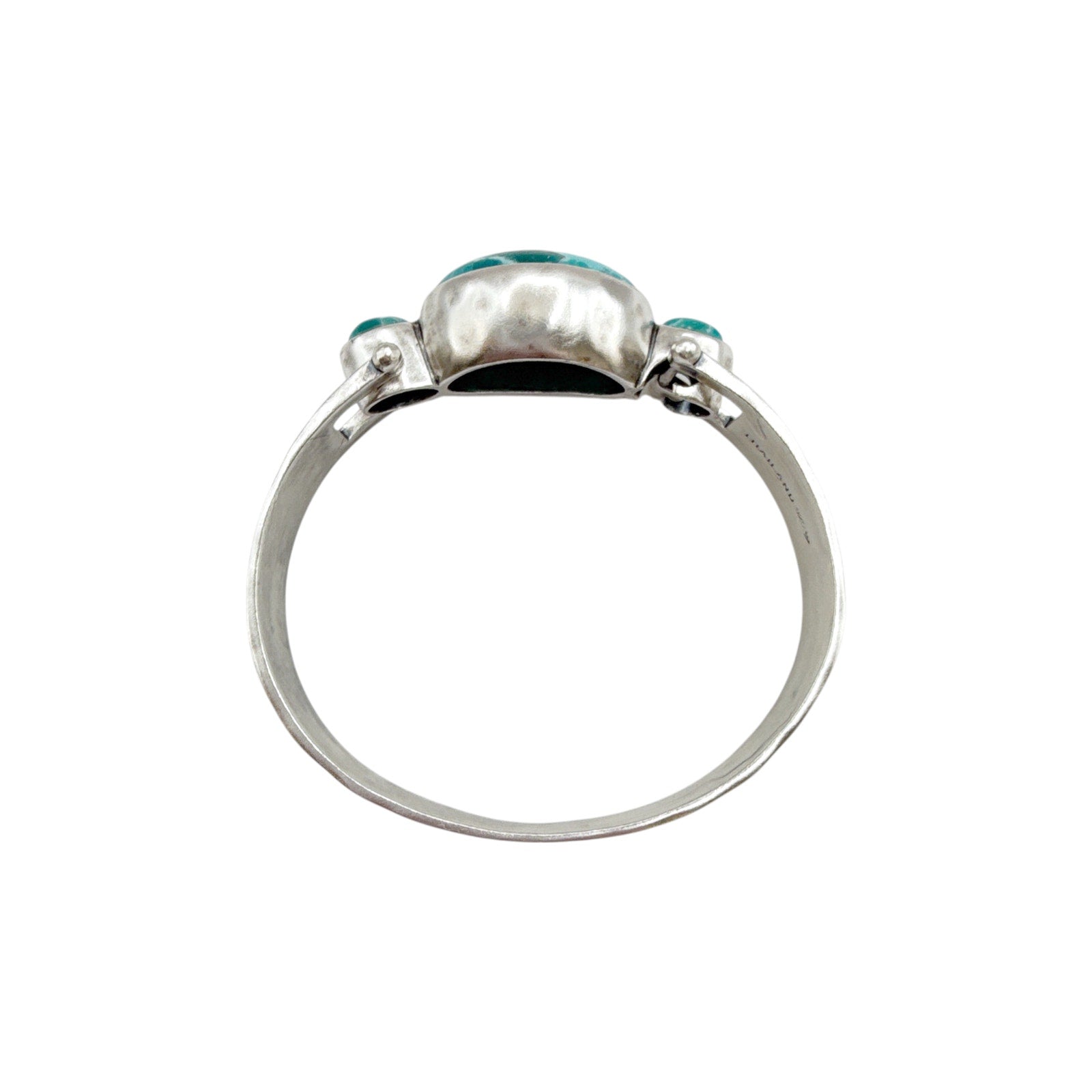 SILPADA El Rio Sterling Silver Turquoise Bangle Bracelet