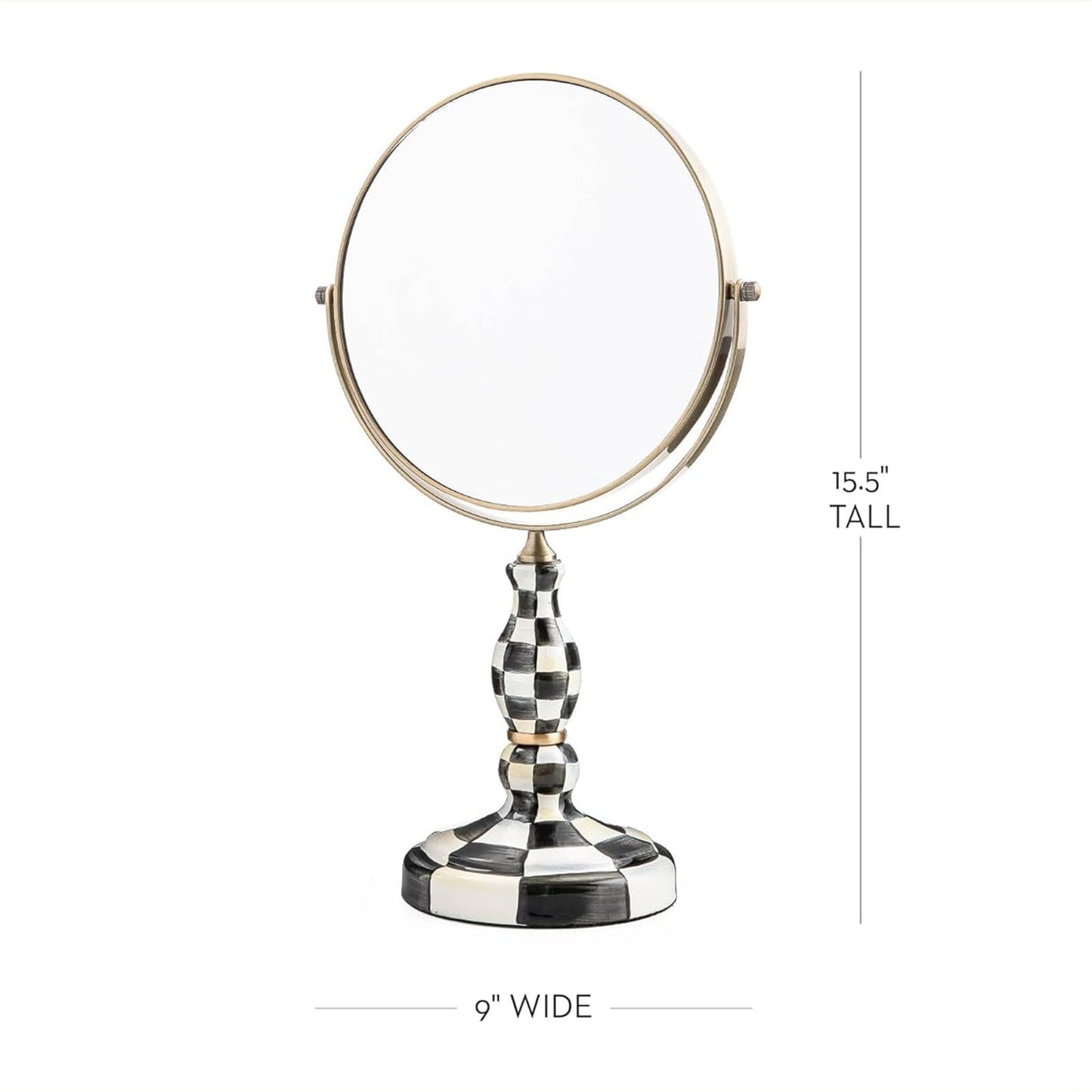 MACKENZIE-CHILDS Vanity Mirror Courtly Check