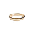 ROXANNE ASSOULIN Semi Stone and Small Puffy Hinged Cuff Set Roxanne Assoulin