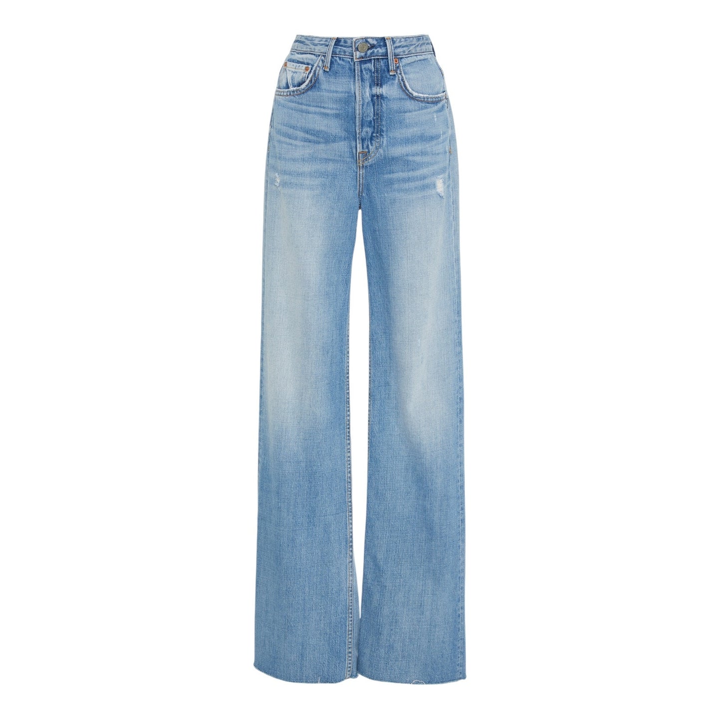GRLFRND Carla Super High-Rise Bell Jeans 24