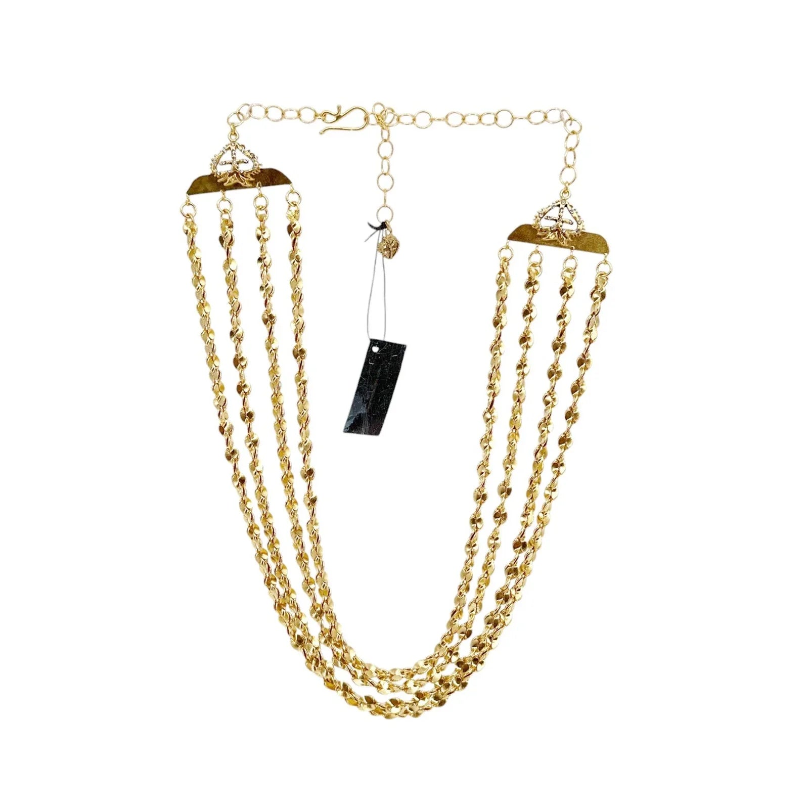 VIRGINS SAINTS & ANGELS VSA Love Chain Necklace in Gold - flyKAMP