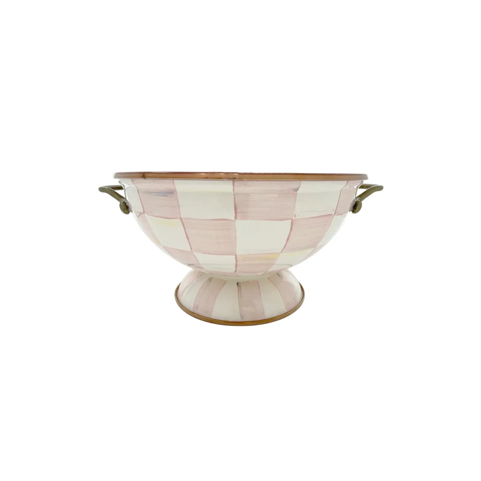 MACKENZIE-CHILDS Almost Everything Bowl in Rosy Check - flyKAMP