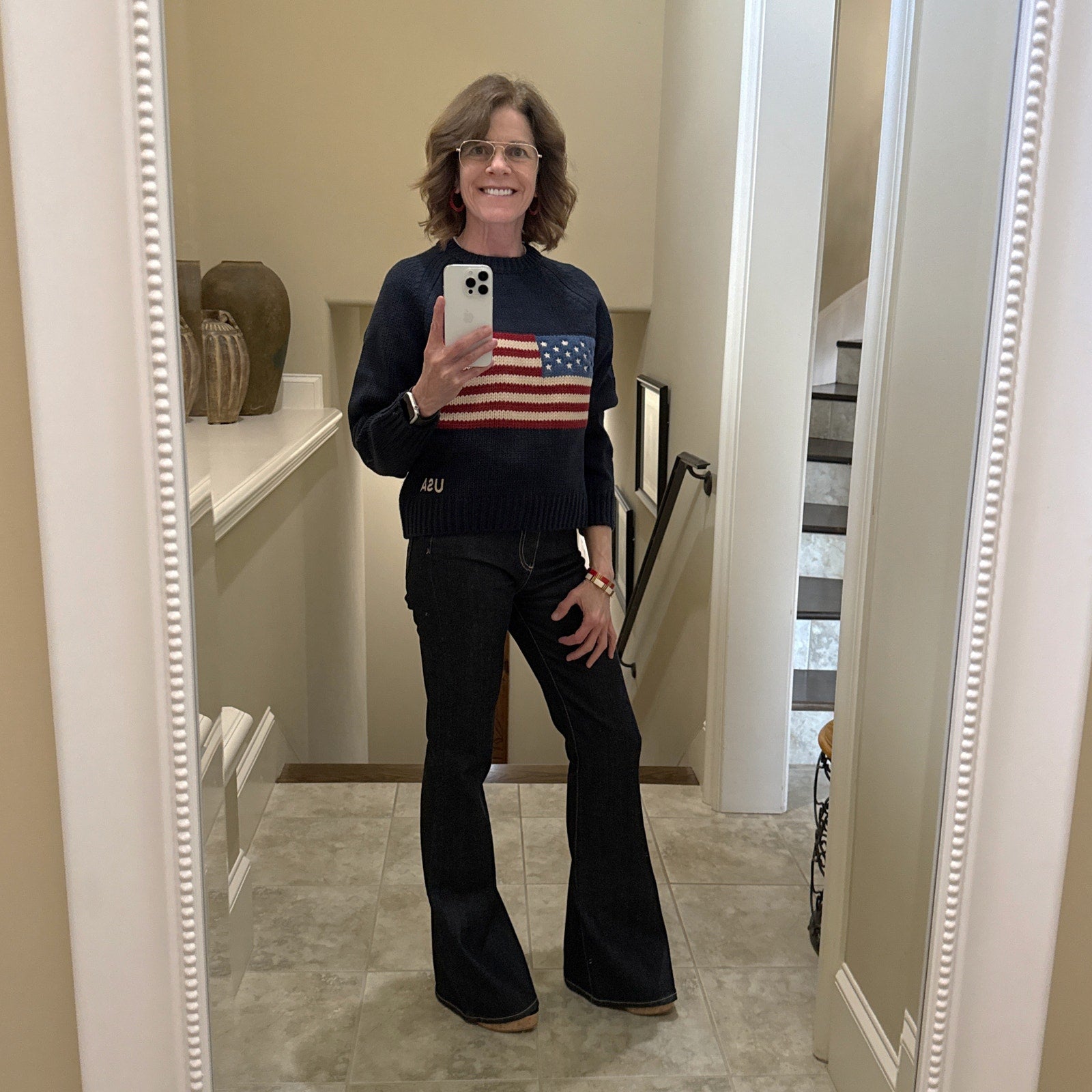 TORY BURCH Icon Enamel Bracelet in Tory Gold / New Ivory / Black Tory Burch