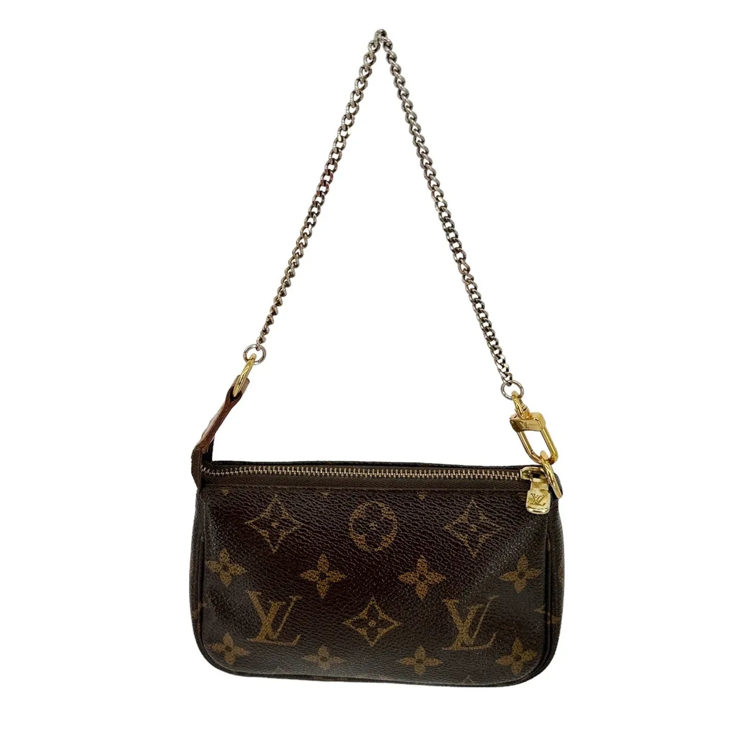 LOUIS VUITTON Pochette Accessoires Monogram Canvas Mini - flyKAMP