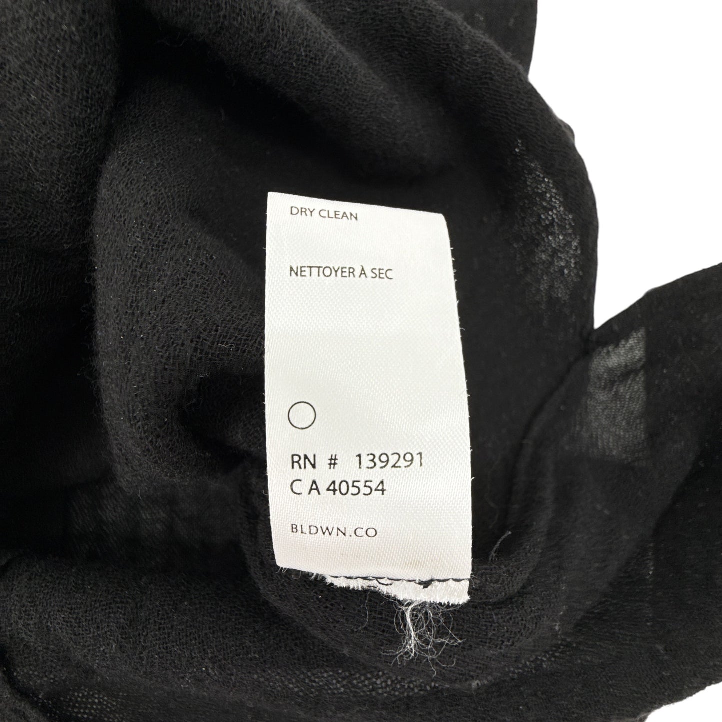 BALDWIN Kansas City BLDWN Petal Top in Black S