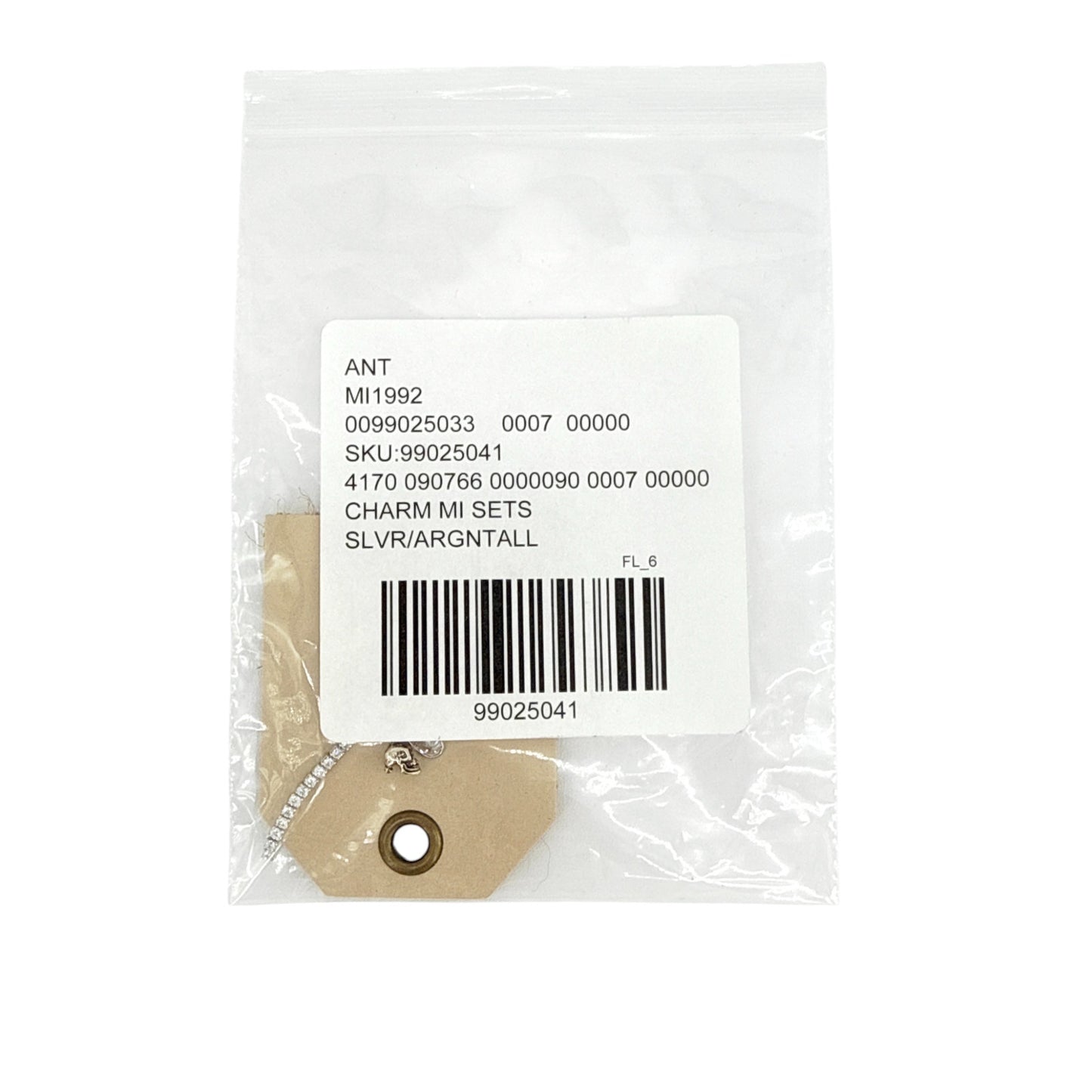 MAISON IREM x ANTHROPOLOGIE Juan Attachable Charms Set of 3 Silver & Gold