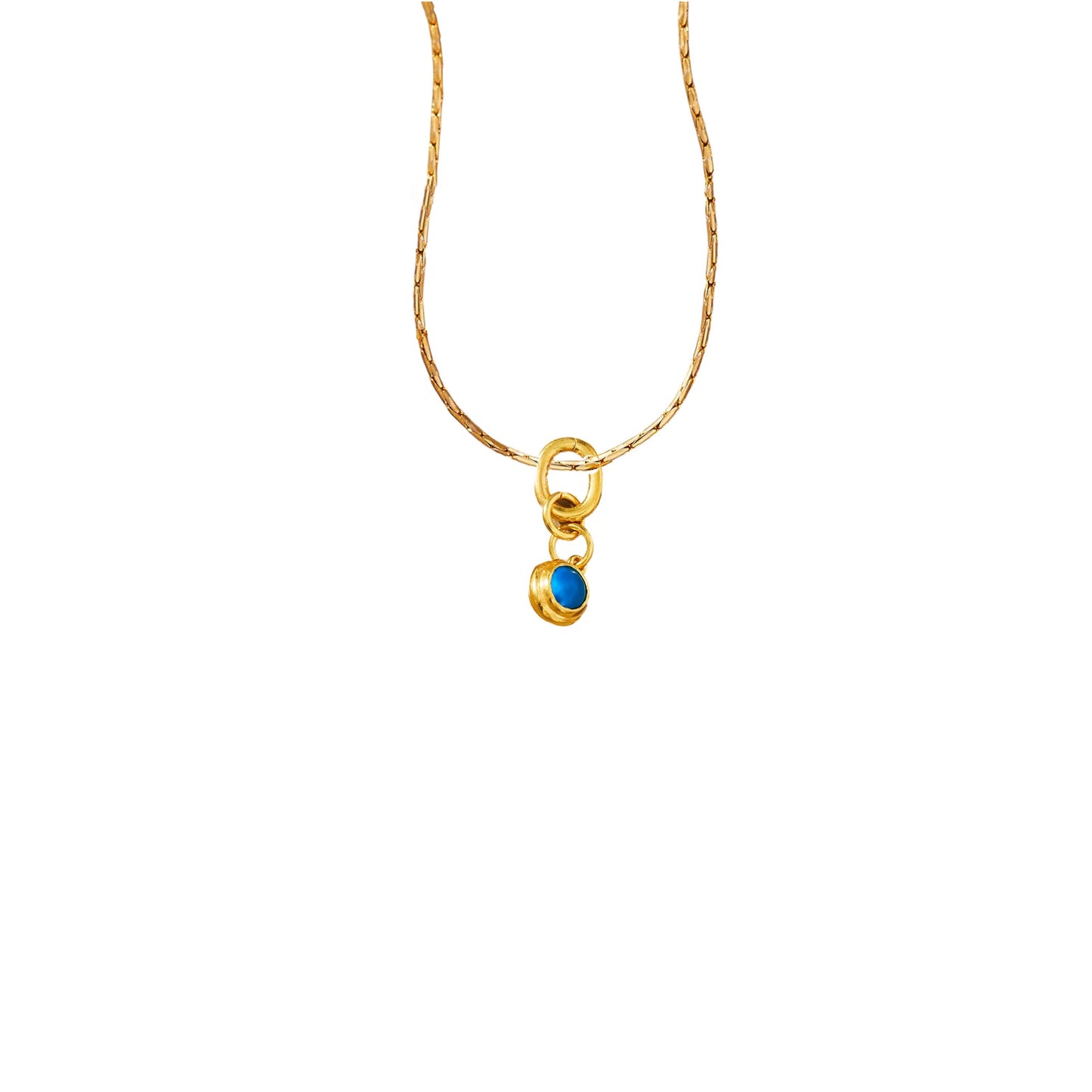 MAISON IREM x ANTHROPOLOGIE Charm Evil Eye in Blue