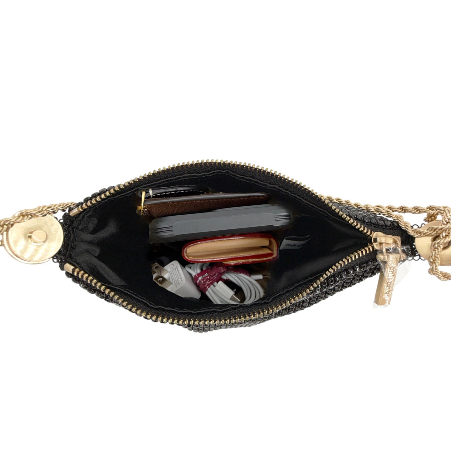 CULT GAIA Rue Wristlet Bag in Black