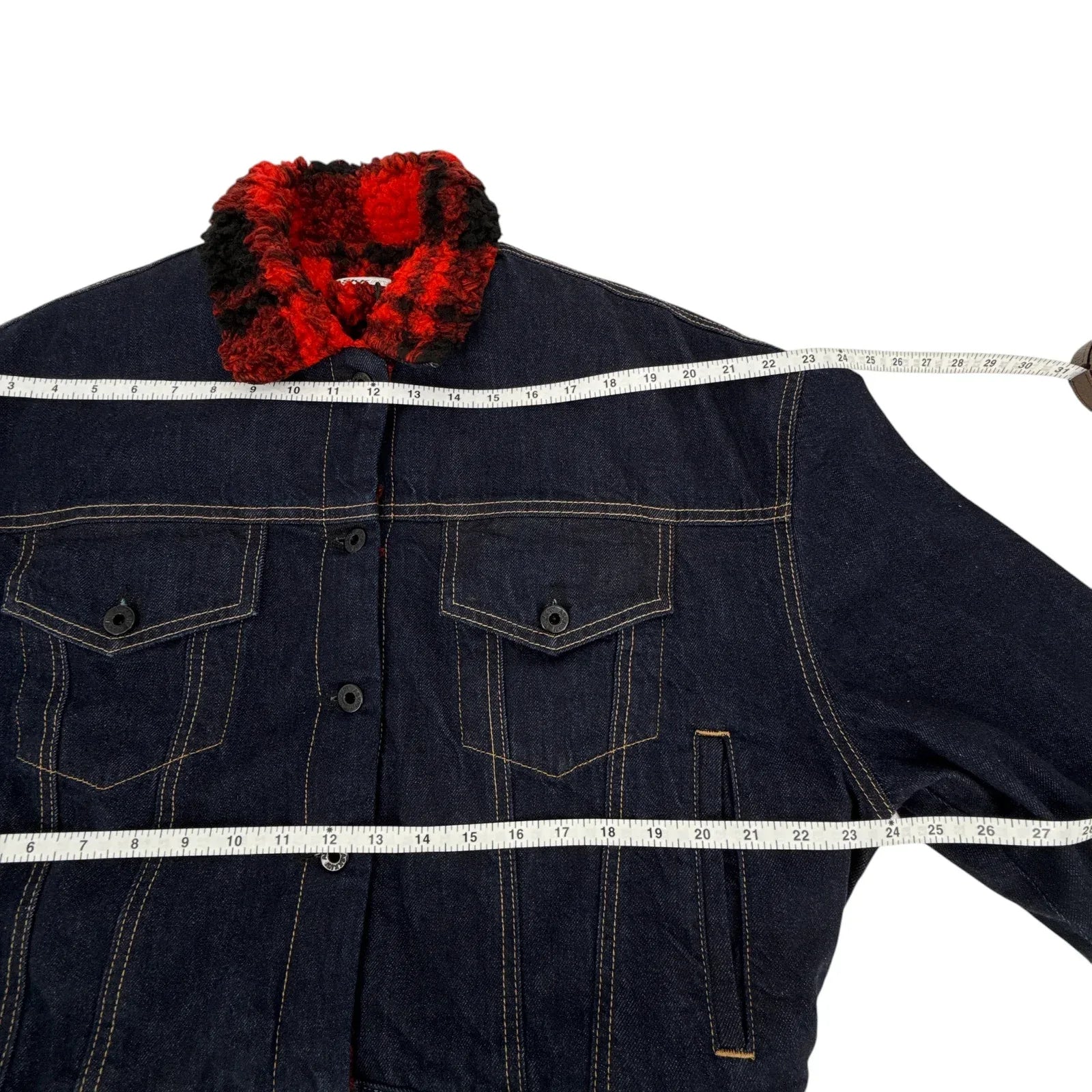 ASKK NY Nova Lined Jacket in Indigo Plaid 0|XS - flyKAMP