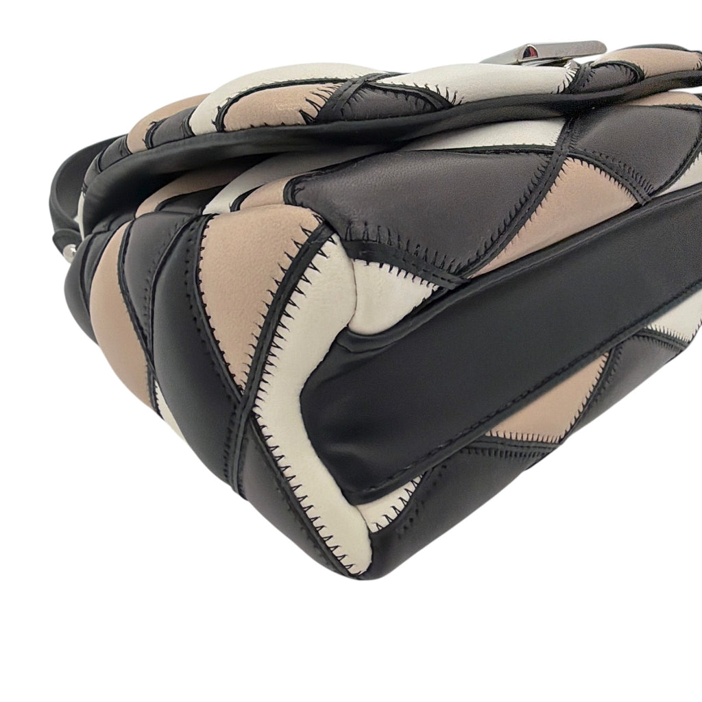 LOUIS VUITTON Leather GO-14 PM Patchwork Malletage Pattern Louis Vuitton
