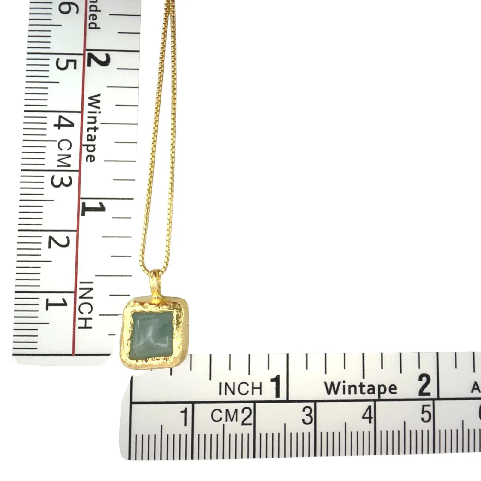 SILPADA Mediterra Natural Aquamarine Necklace in 14K Gold-Plated Sterling Silver - flyKAMP