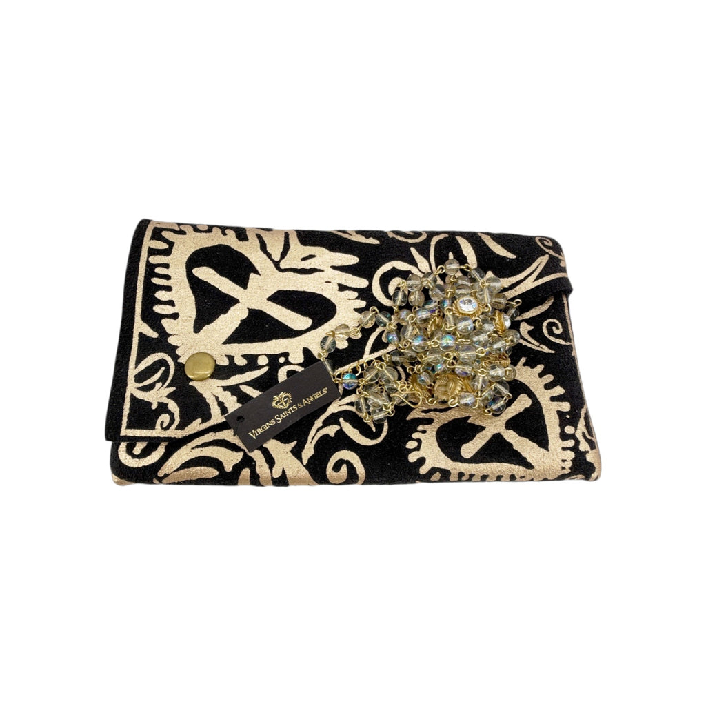 VIRGINS SAINTS & ANGELS VSA Wrap Vintage Clear AB in Gold Virgins Saints & Angels