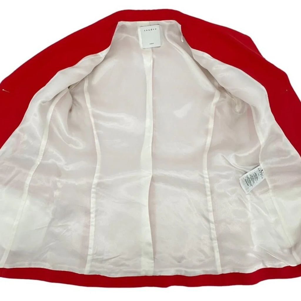 SANDRO Soazic Double Breasted Blazer S - flyKAMP