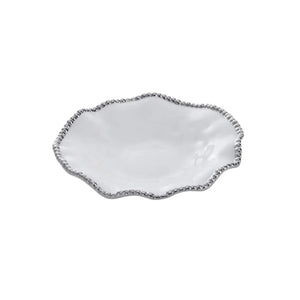 PAMPA BAY Salerno Round Serving Piece || Silver