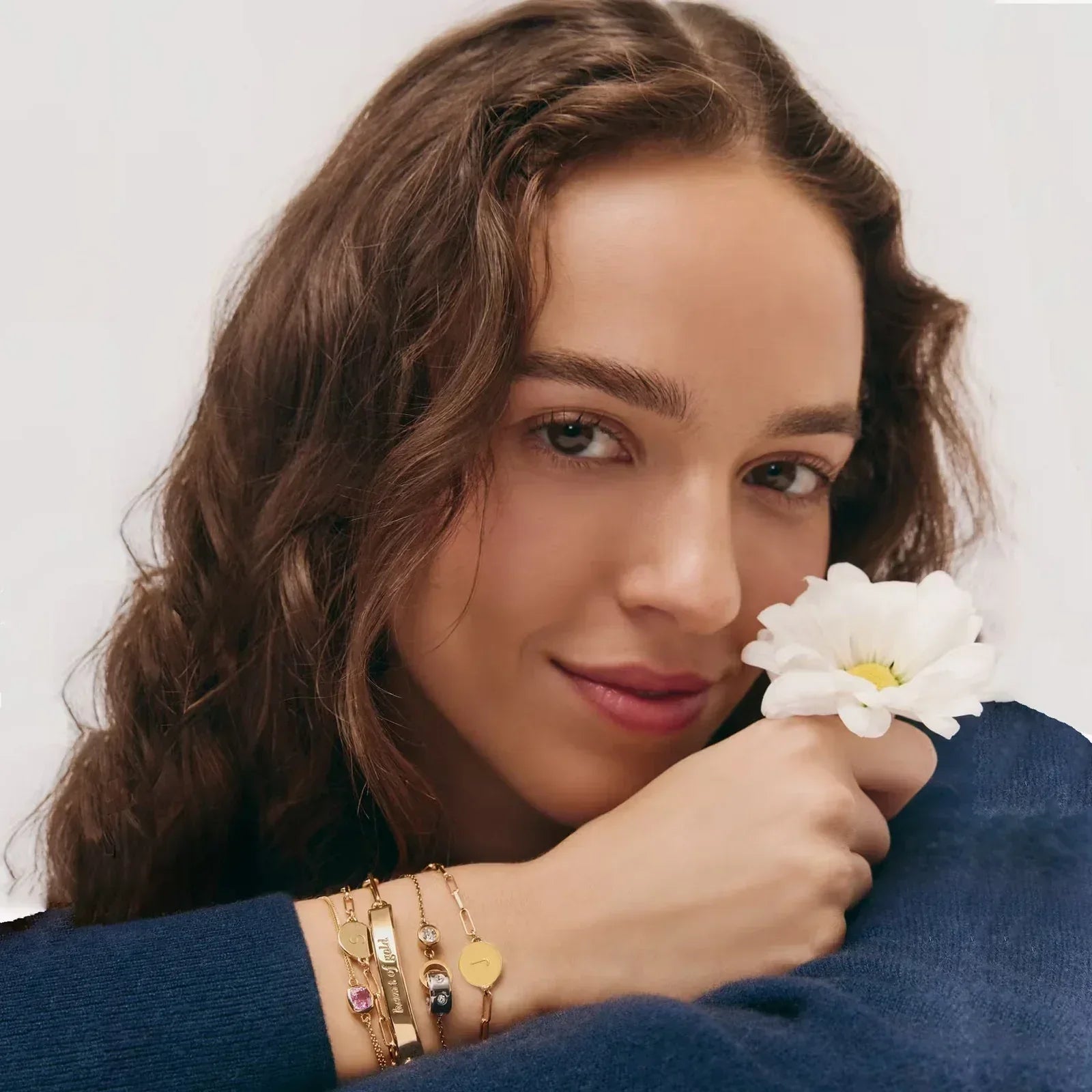 KATE SPADE New York Initial Chain Bracelet in Gold J - flyKAMP