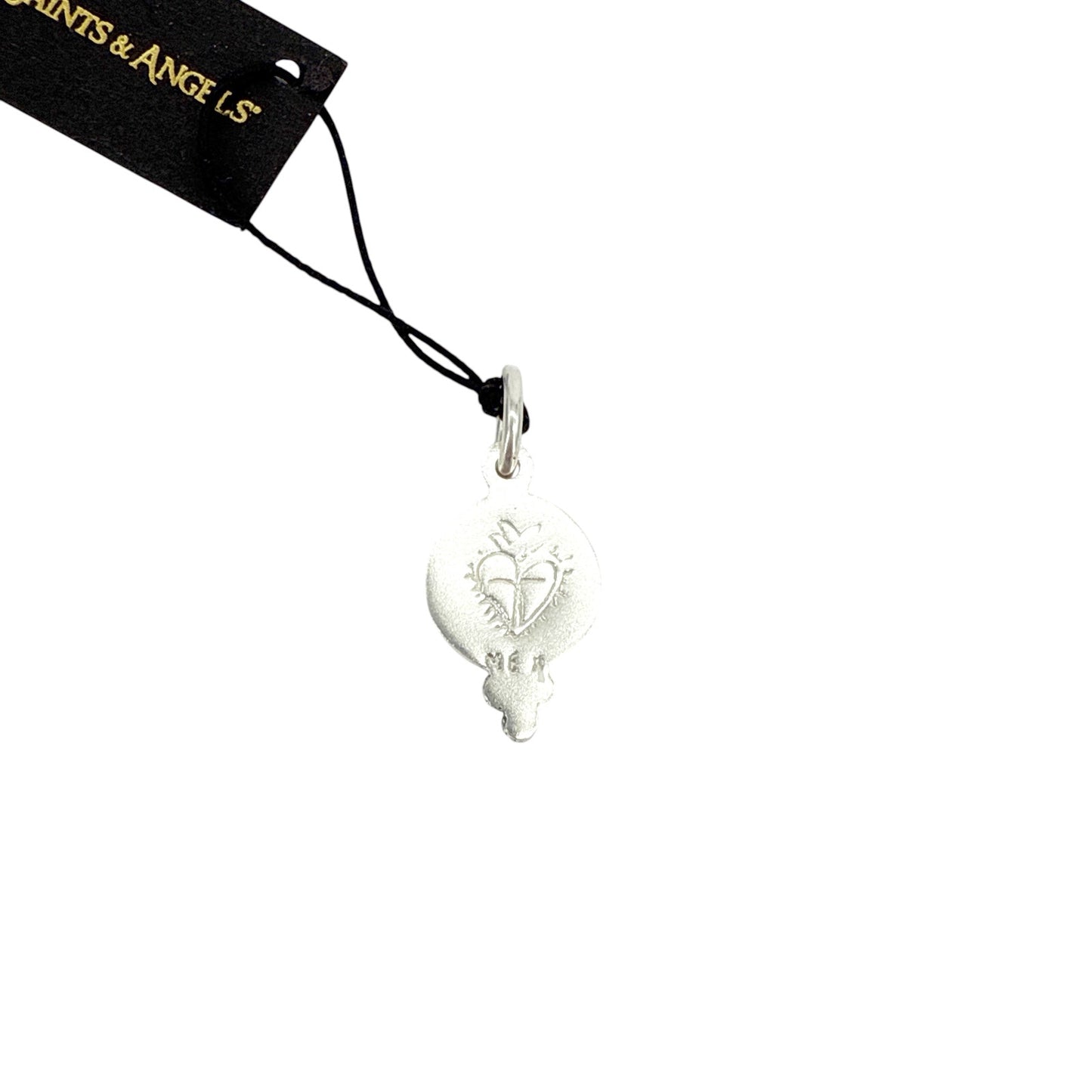 VIRGINS SAINTS & ANGELS VSA Piccolo Lucia Guardian Angels Charm in Silver